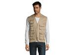 SOLS Heren Reporter Body Warmer (Touw)