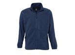 SOLS Heren North Full Zip Outdoor Fleece Jacket (Marine)