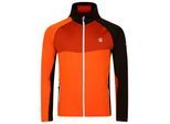Dare 2B Heren Touring Hooded Stretch Full Zip Jacket (Puffins Sinaasappel/Rooibosthee)