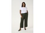 Casual Hose Loose fit Forest Night green