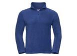 Russell Heren Quarter Zip Outdoor Fleece Top (Helder Koninklijk)