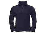 Russell Heren 1/4 Ritssluiting Outdoor Fleece Top (Franse marine)