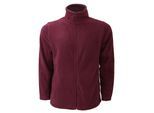 Russell Heren Full Zip Outdoor Fleece Jacket (Bourgondië)