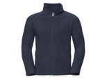 Russell Heren Full Zip Outdoor Fleece Jacket (Franse marine)