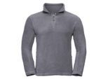 Russell Heren Quarter Zip Outdoor Fleece Top (Konvooi Grijs)