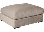 Polsterhocker HOME AFFAIRE "Finca XL, B: 101 cm", beige (taupe), B:101cm H:52cm T:97cm, 100% Polyester, Hocker, Polsterhocker, Mega-Hocker, in Cord oder Chenille-Struktur wählbar