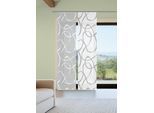 Schiebegardine VISION S "OPHELIA KOMBI", grau, B:60cm H:260cm, Polyester, Gardinen, Schiebegardine, Schiebevorhang,Bambusoptik,Digitaldruck,SET