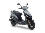 LuXXon Motorroller Prime 2, 50 ccm, 45 km/h, Euro 5, 10 Zoll, Automatik, Benzinbetrieben, 1 Zylinder, 4-Takt, grau