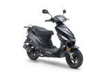 LuXXon Motorroller Prime 2, 50 ccm, 45 km/h, Euro 5, 10 Zoll, Automatik, Benzinbetrieben, 1 Zylinder, 4-Takt, schwarz