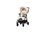 Chipolino Kinderwagen Blossom Stoßdämpfer verstellbare Rückenlehne Korb bis 22kg beige
