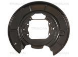 TRISCAN Spritzblech, Bremsscheibe 812511218 Hinterachse links für BMW