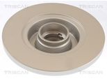 TRISCAN Bremsscheibe 812029125c voll 258mm 16mm für VW