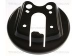 TRISCAN Spritzblech, Bremsscheibe 812528209 Hinterachse für Peugeot