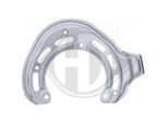 DIEDERICHS Spritzblech, Bremsscheibe 9331011 Vorderachse links für Opel