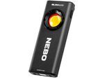 LED Taschenlampe NEBO "Nebo SLIM+ 1200", grau, H:11,4cm L:4,5cm T:2,5cm, Aluminium, Mobilleuchten
