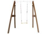 Möbelix , Braun, Weiß , Holz , 181x207x160 cm , EN 71, CE, FSC 100% , höhenverstellbar, einfache Handhabung und Montage , Spielwaren, Outdoorspielzeug, Schaukeln & Klettergeräte