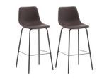 Livetastic , Schwarz, Dunkelbraun , Metall, Textil , 47x103x48 cm , Esszimmer, Barmöbel, Barhocker