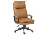 Möbelix , Braun , Kunststoff, Textil , 66x121x78 cm , Sitzfläche 360° drehbar , Büromöbel, Bürostühle, Chefsessel