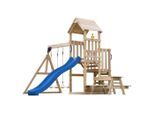 Möbelix , Blau , Holz , Zeder , 366x267x383 cm , EN 71, CE, FSC 100% , Spielwaren, Outdoorspielzeug, Spieltürme