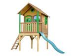 Möbelix , Braun, Grün , Holz , Hemlocktanne , 318x272x191 cm , EN 71, CE, FSC 100% , Spielwaren, Outdoorspielzeug, Spielhäuser, Spielhäuser Holz