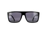 Carrera Rectangle Mens Schwarz Grau Sonnenbrille