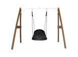 Möbelix , Braun, Schwarz, Weiß , Holz , 254x207x160 cm , EN 71, CE, FSC 100% , Spielwaren, Outdoorspielzeug, Schaukeln & Klettergeräte