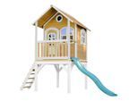 Möbelix , Braun, Grün, Weiß , Holz , Hemlocktanne , 318x272x191 cm , EN 71, CE, FSC 100% , Spielwaren, Outdoorspielzeug, Spielhäuser, Spielhäuser Holz