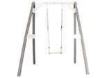 Möbelix , Grau, Weiß , Holz , 181x207x160 cm , EN 71, CE, FSC 100% , höhenverstellbar, einfache Handhabung und Montage , Spielwaren, Outdoorspielzeug, Schaukeln & Klettergeräte