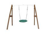 Möbelix , Braun, Weiß , Holz, Metall, Kunststoff , Hemlocktanne , 254x207x160 cm , Spielwaren, Outdoorspielzeug, Schaukeln & Klettergeräte