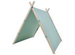 Möbelix , Grün , Holz, Textil , Fichte , 123x107x106 cm , EN 71, CE, FSC 100% , Spielwaren, Outdoorspielzeug, Spielhäuser, Spielzelte