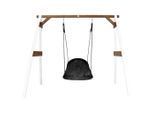 Möbelix , Braun, Schwarz, Weiß , Holz , 254x207x160 cm , EN 71, CE, FSC 100% , Spielwaren, Outdoorspielzeug, Schaukeln & Klettergeräte