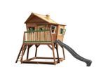 Möbelix , Braun, Grau, Grün , Holz , Hemlocktanne , 432x288x193 cm , EN 71, CE, FSC 100% , Spielwaren, Outdoorspielzeug, Spieltürme
