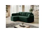 P & B , Grün , Textil , L-Form , 206x150 cm , Made in EU ,