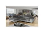 P & B , Grau, Hellgrau , Textil , L-Form , 272x203 cm , Made in EU , Wohnzimmer, Sofas & Couches, Wohnlandschaften, Ecksofas