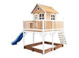 Möbelix , Blau, Braun, Weiß , Holz , Hemlocktanne , 377x291x255 cm , EN 71, CE, FSC 100% , Spielwaren, Outdoorspielzeug, Spieltürme