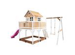 Möbelix , Braun, Lila, Weiß , Holz, Kunststoff , 541x291x277 cm , EN 71, CE, FSC 100% ,