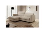 P & B , Creme , Textil , L-Form , 228x165 cm , Made in EU , Wohnzimmer, Sofas & Couches, Wohnlandschaften, Ecksofas
