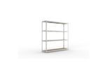 Meta Weitspannregal Speed Rack 2470 x 2500 x 600 mm verzinkt + 4 Fachebenen + Spanplatten (20081129)