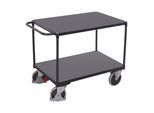 Cordes Tischwagen schwer mit 2 Ladeflächen RAL 7016 (sw-500.504/AG)