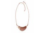 Kette mit Anhänger "Dani", Damen, Gr. onesize, Metall, rosa (rosegold), COLLEZIONE ALESSANDRO, Basic, Halsketten, mit kleinen Anhängern