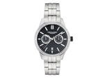 Aston Martin Icon Hdl Herren-Silberarmbanduhr MTIH2S603