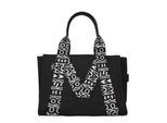 Marc Jacobs Zwarte Stoffen Schoudertas