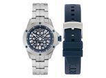 Aston Martin Thrill Rim Herren Silberne Uhr MTRR1F504
