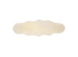 Linea Natura Schaffell , Weiss , Fell , Tierform , 55x160 cm , Bsci, Oeko-Tex® Standard 100 , pflegeleicht , Teppiche & Böden, Teppiche, Schaf- & Kuhfelle