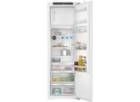 SIEMENS Einbaukühlschrank "KI82LADD0", Energieeffizienz: D, silber (weiß), Rechtsanschlag, wechselbar, Kühlschränke, HyperFresh Plus: längere Frische für Obst und Gemüse, Einbaukühlschrank