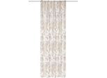 Vorhang HOME WOHNIDEEN "TAFITI" Gr. 1, grau (stein), B:140cm H:245cm, Polyester, Gardinen, Vorhang, HxB: 245x140, Dekotsoff Jacquardgemustert