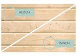 Garage KARIBU "Stephan", beige (naturbelassen), Holzwerkstoff, Garagen, Garage, BxT: 338x489 cm, 193 cm Einfahrtshöhe