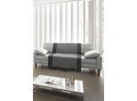Sofaschoner BIEDERLACK "Cotton Cover Salt & Pepper", grau (anthrazit), B:100cm L:200cm, Baumwolle, Polyacryl, Polyester, Sesselschoner, Sofaschoner, mit Fransen