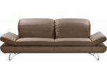 2-Sitzer PLACES OF STYLE "San Angelo", braun (schlamm), B:202cm H:96cm T:95cm, Sofas, 2-Sitzer
