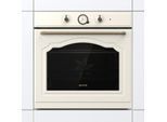 GORENJE Backofen "BOS67371CL", Energieeffizienz: A, beige (goldfarben), B:59,5cm H:59,5cm T:56,4cm, Backöfen, AirFry-Funktion, Backofen